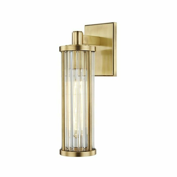 Hudson Valley Marley 1 Light Wall Sconce 9121-AGB